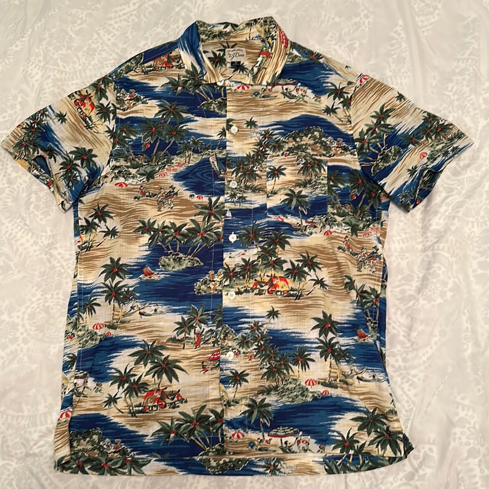 J. Crew Hawaiian shirt